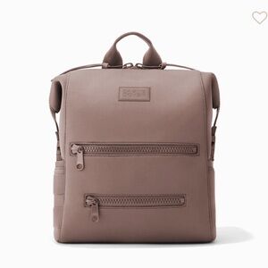 Dagne Dover Indi Neoprene Diaper Backpack Bag — Medium in Dune